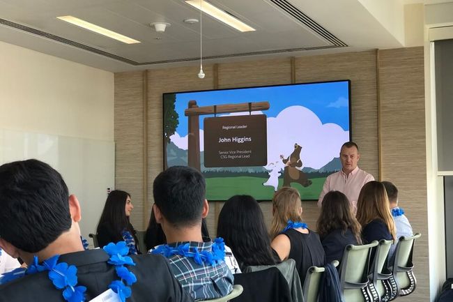 John Higgins, Vice Präsident von Salesforce