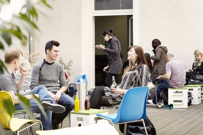 Entspannen zwischen den Seminaren