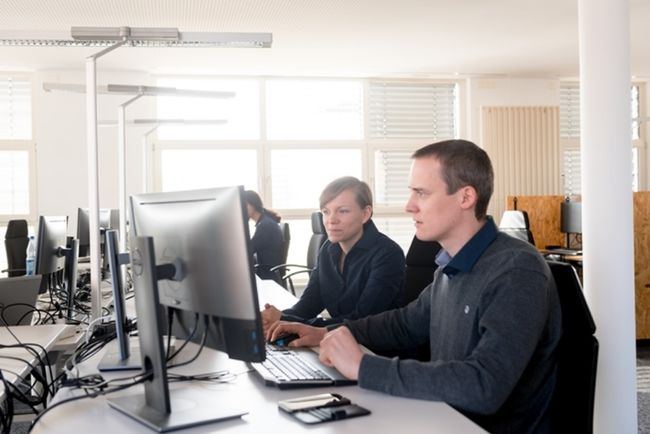 Unsere Projektteams sind immer dort, wo es am sinnvollsten ist: beim Kunden, im Büro oder im Home-Office. 
Wir leben die agile Projektarbeit!