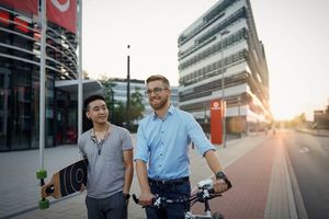Unser Vodafone Campus in Düsseldorf.