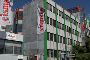 Die eismann-Zentrale in Mettmann.