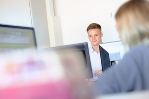 Du arbeitest in der Praxisphase an eigenen Projekten.