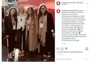 Wir repräsentieren Vodafone auf weltweiten Messen- auch Du kannst Teil davon werden und uns bei einer der vielen Karrieremessen unterstützen!