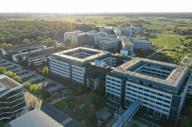 SAP Firmenzentrale in Walldorf (Baden)