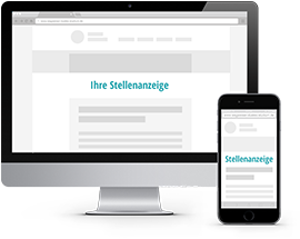 Stellenanzeige