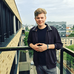 Unser dualer Student Sascha