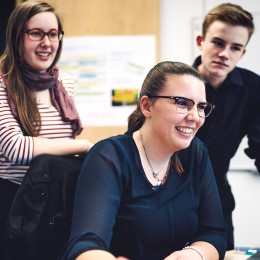 Kim, duale Studentin bei INFORM