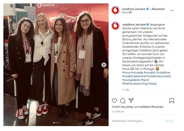 Wir repräsentieren Vodafone auf weltweiten Messen- auch Du kannst Teil davon werden und uns bei einer der vielen Karrieremessen unterstützen!